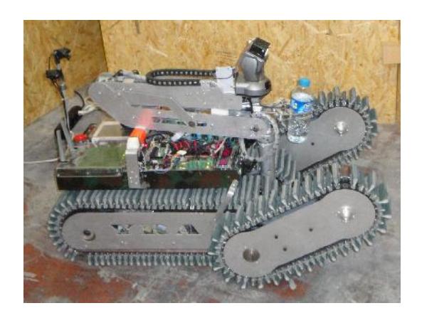 Fig. 1. YRA Manual Rescue Robot