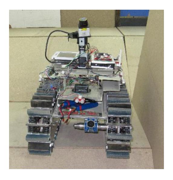 Fig. 2. YRA Autonomous Rescue Robot