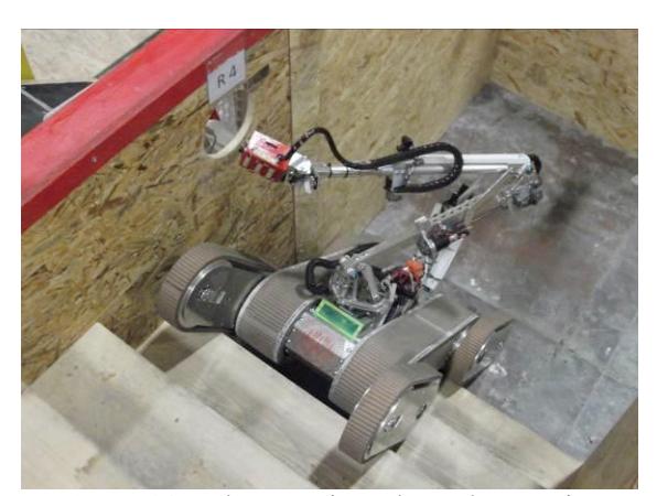 Figure 14: Tele-operative robot II locomotion