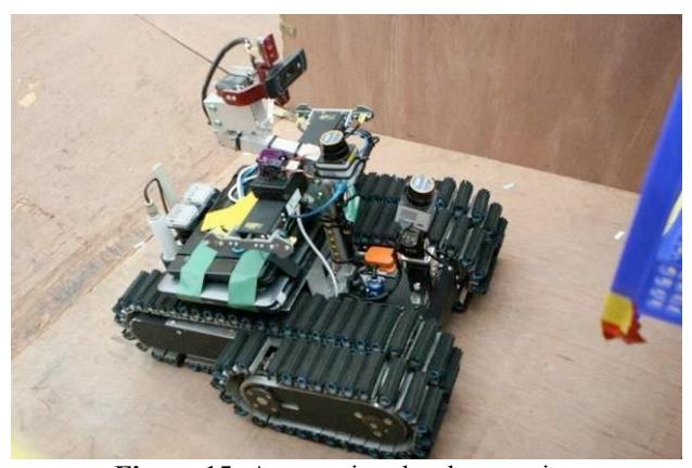 Figure 15: Automatic robot locomotion