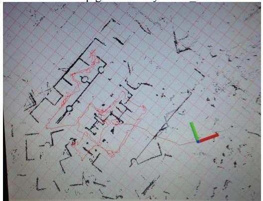 Figure 5: Automatic map generated by iRAP_JUNIOR's software