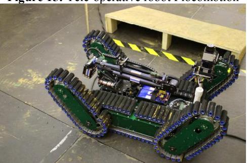 Figure 16: Tele-operative robot II locomotion