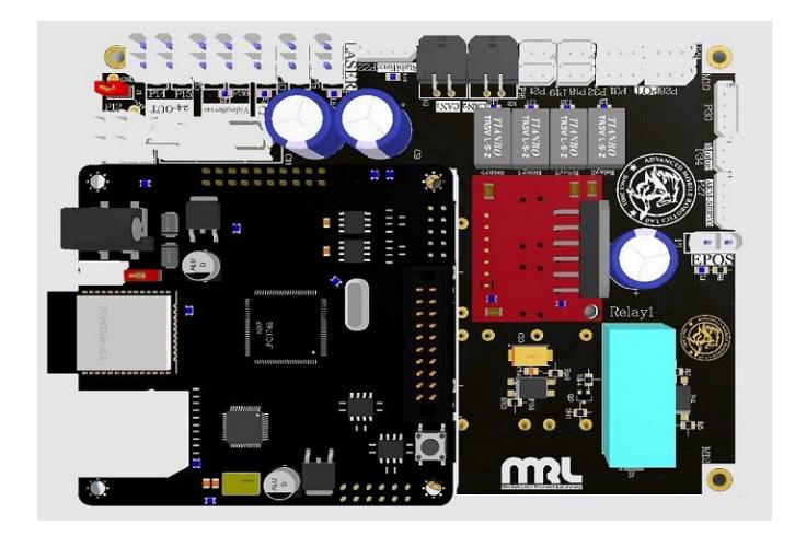 ARM-based main controller.