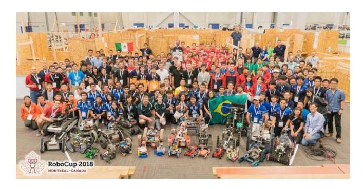 Fig. 2 4th place in World RoboCup 2018
