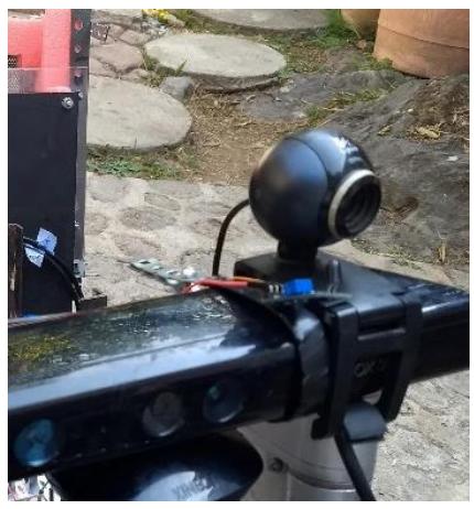 Fig. 4. Cameras that are implemented in the XFinder