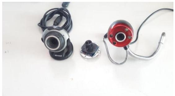 Fig. 4. Cameras that are implemented in the XFinder