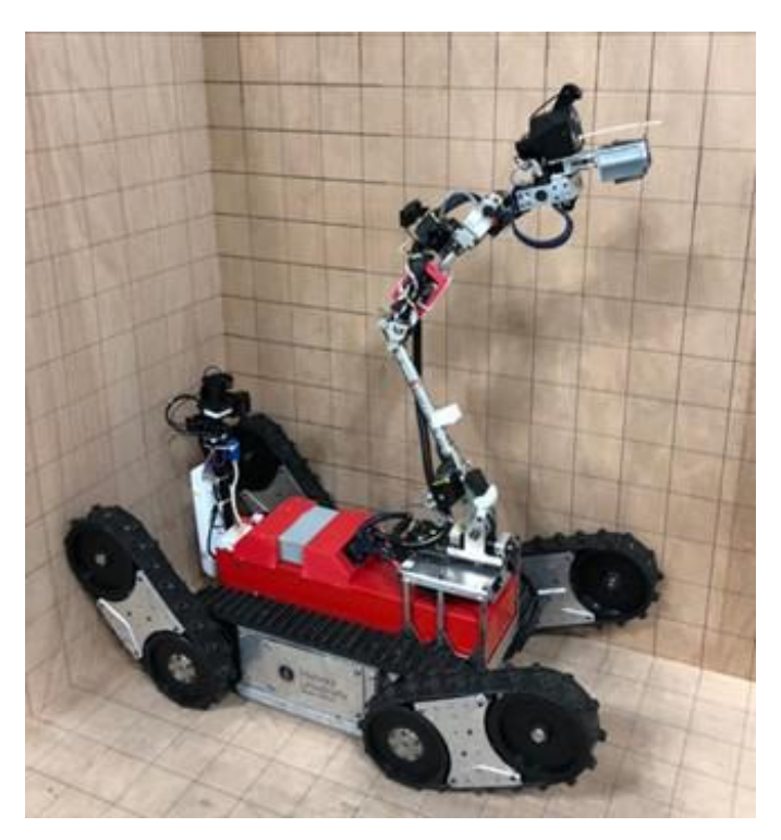 TeleOp VI the previous iteration of the autonomous robot of BART LAB Rescue Robotics team