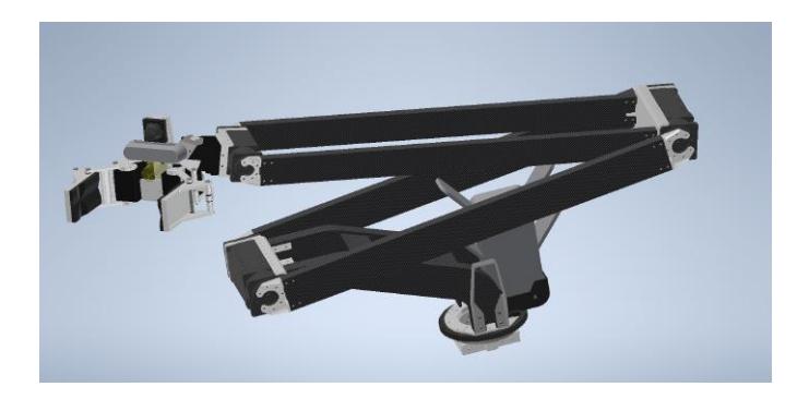 The manipulator of FUHGA3 consists of arm and gripper