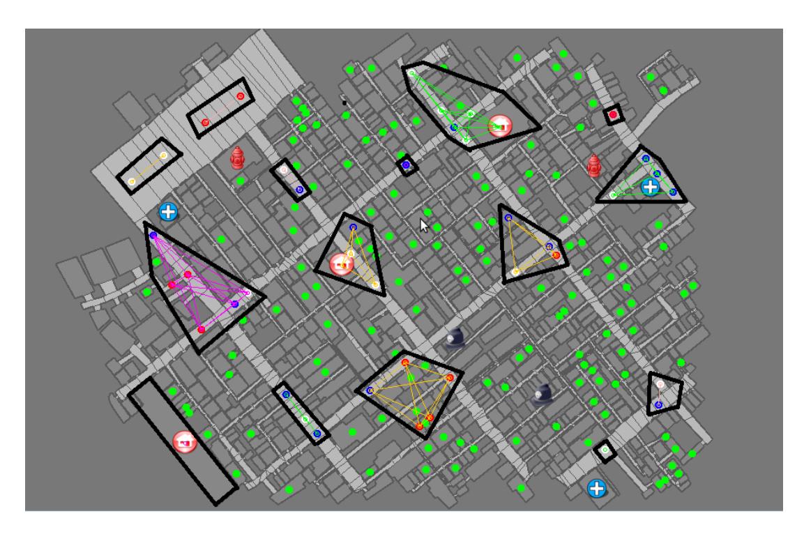 Fig. 1: The answer of Hierarchical Clustering in Kobe Japan