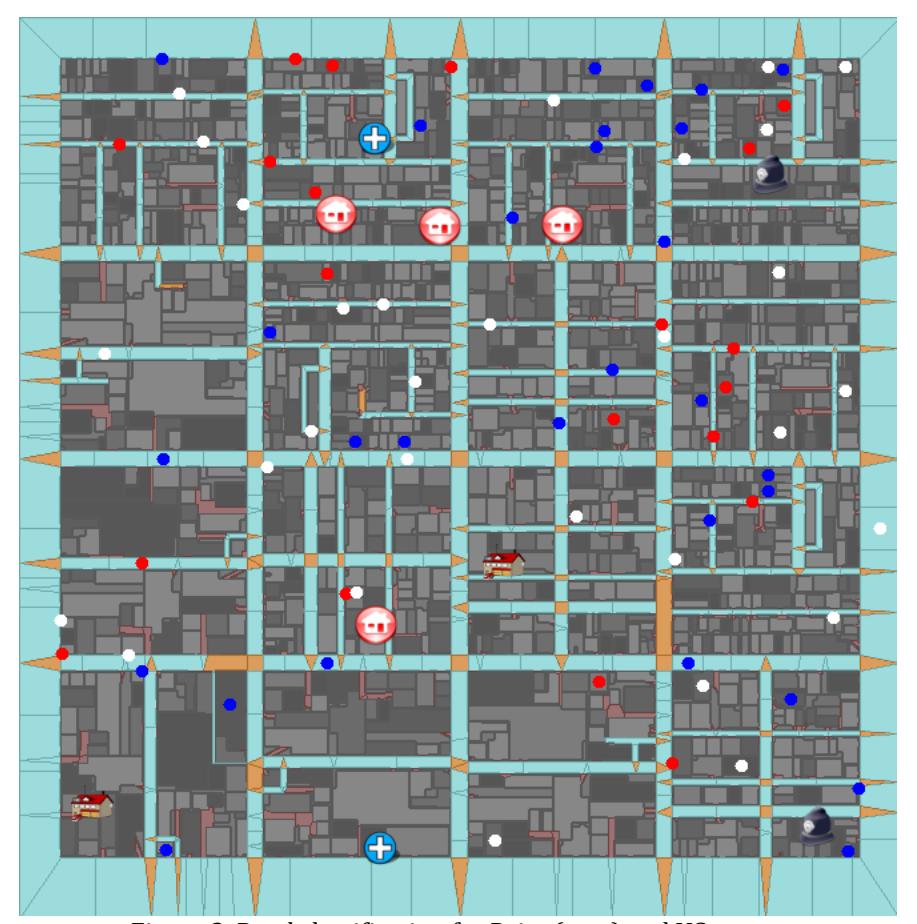 Figure 3 Road classification for Pairs (part) and VC maps