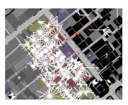 Fig.4 Considering the influence on all buildings