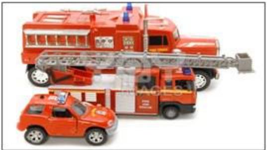 Figure 1 Fire brigades in real world (image from http://canstockphoto.com)