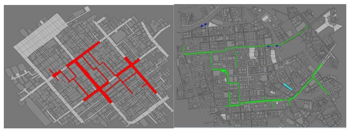 Fig 6. Kobe and Berlin Highways