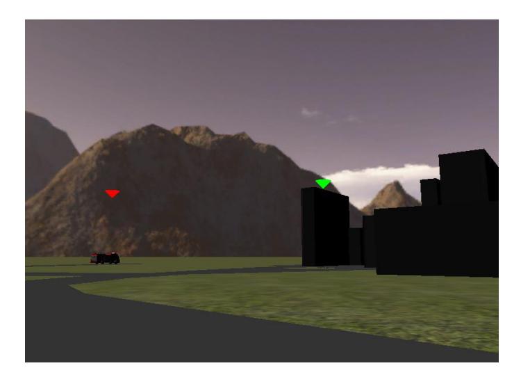 Fig. 5. The example of background-view