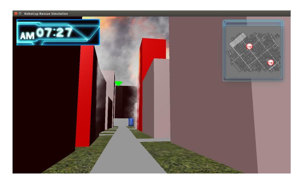 Fig. 7. The interactive mode preview