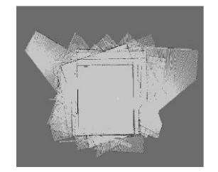 Fig. 5. 2D map1, use two robots at last