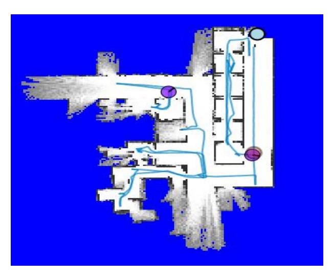 Fig. 1. RRT-Connect Motion Tracking with Collision Avoidance