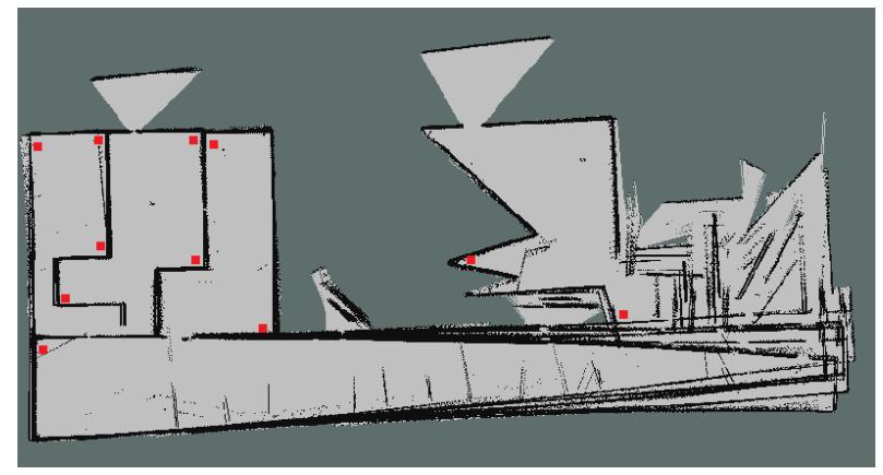 Figure 4: Test of Robot on Asia Open map