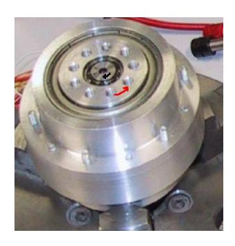 Fig. 3. Archie: Modular Joint Design combining a brushless motor and a harmonic gearbox