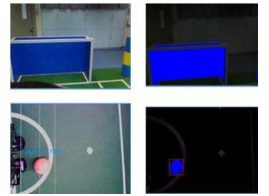 Fig. 4. Object detection in vision processing