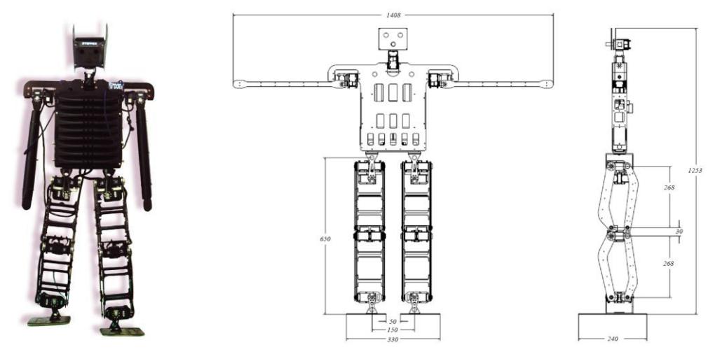 Fig. 2-1. THU_Strider robot