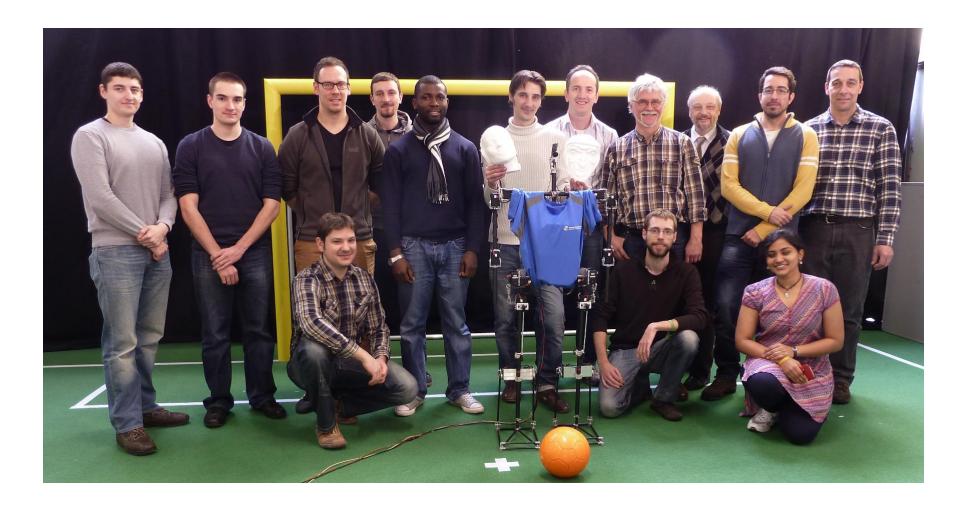 Fig. 5. Sweaty Team 2014.