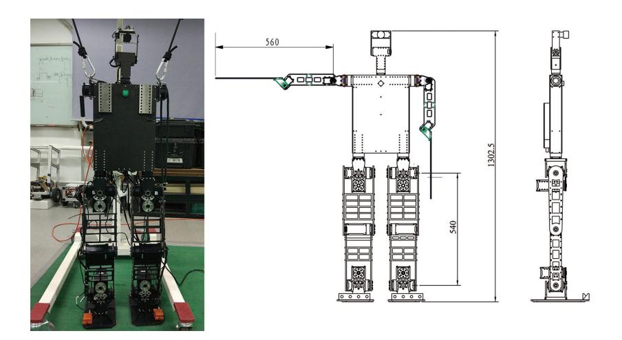1) Strider S1 robots 2) Robot Dimension