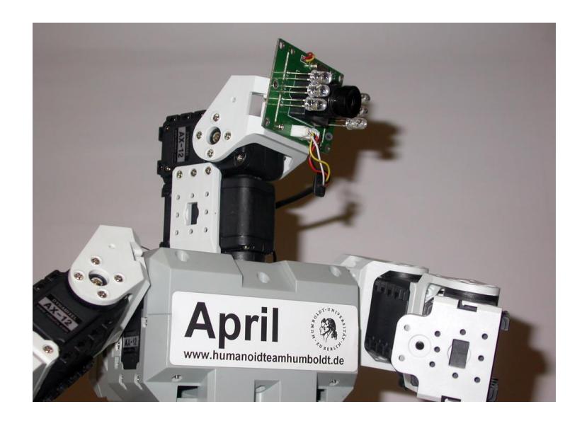 Fig. 2. Pan-and-tilt camera module.