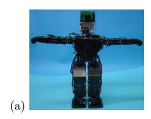 Fig. 2. Structural adaptations for the ROBONOVA-1 based robots of team Cyberlords