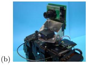 Fig. 2. Structural adaptations for the ROBONOVA-1 based robots of team Cyberlords
