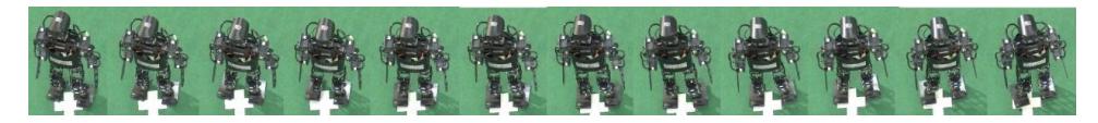 Fig. 7-3. Turning image sequence