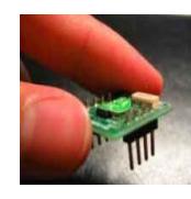 Fig. 3. Left: tri-axes accelerometer, Right: digital compass.