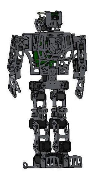 Robot designed in SolidWorks®