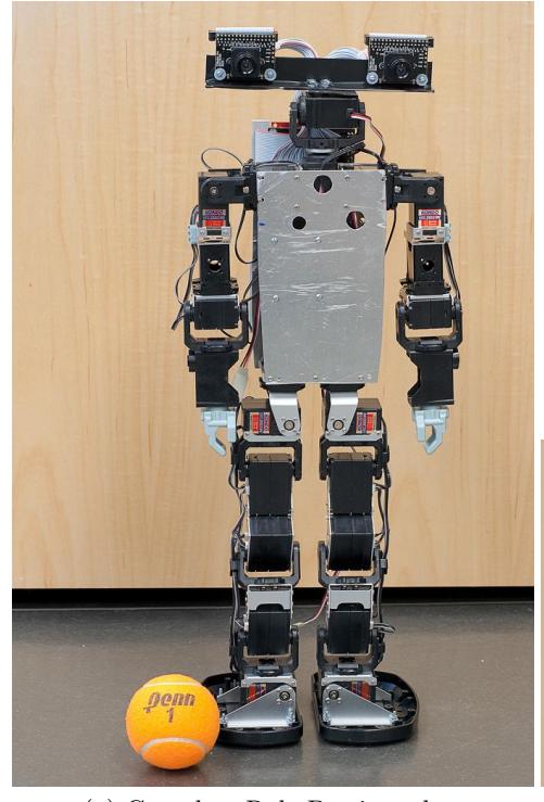 (a) Complete RoboPatriot robot