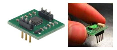 Fig. 3. Left: tri-axes accelerometer, Right: digital compass.