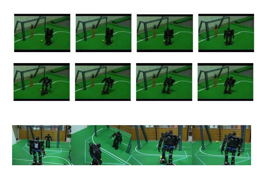 Kicking ball