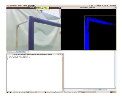 Fig. 3. Goal detection