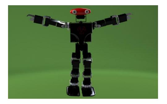 Fig. 3. Structural design for our robot model T2