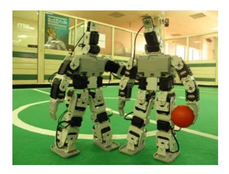 Fig.1. comprehensive kit robot of bioloid.