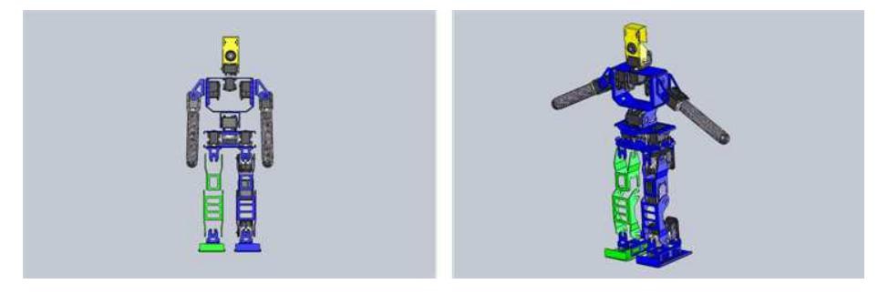 Fig. 3. Phoenix robot structure