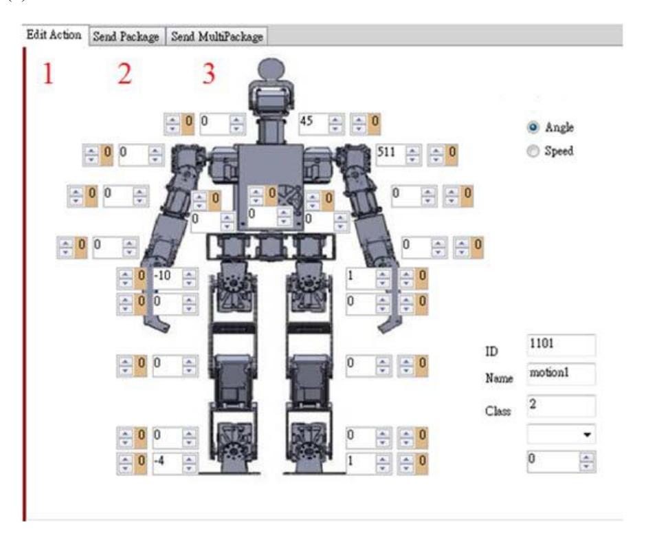 Fig. 4. Display of the human-machine interface.
