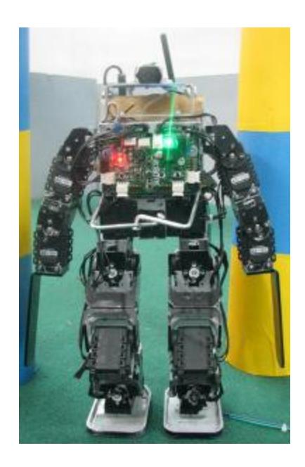 Fig .1. Mechanical construction of the Robots