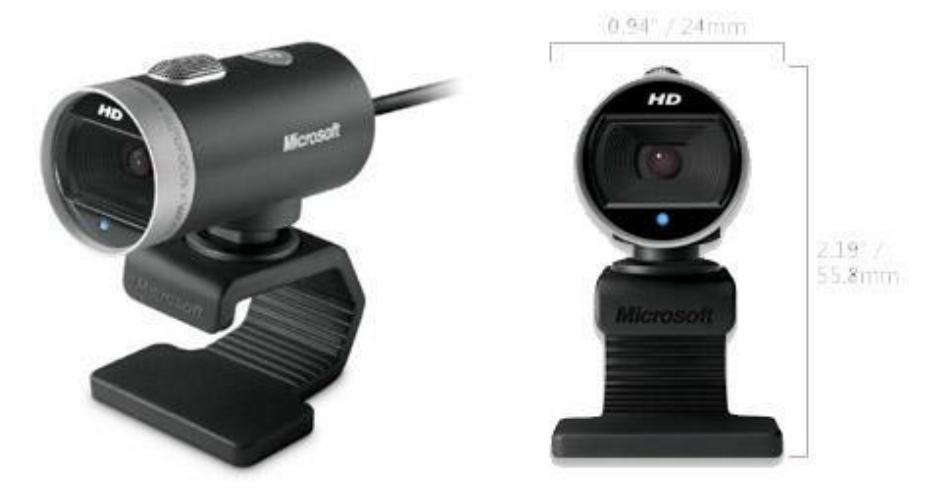 Fig .3. Microsft Lifecam H5D-00001, visual system