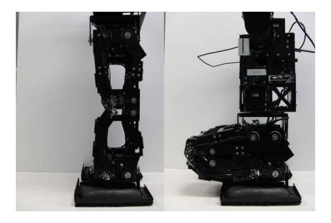 Fig.3 Parallel Mechanism of Foot