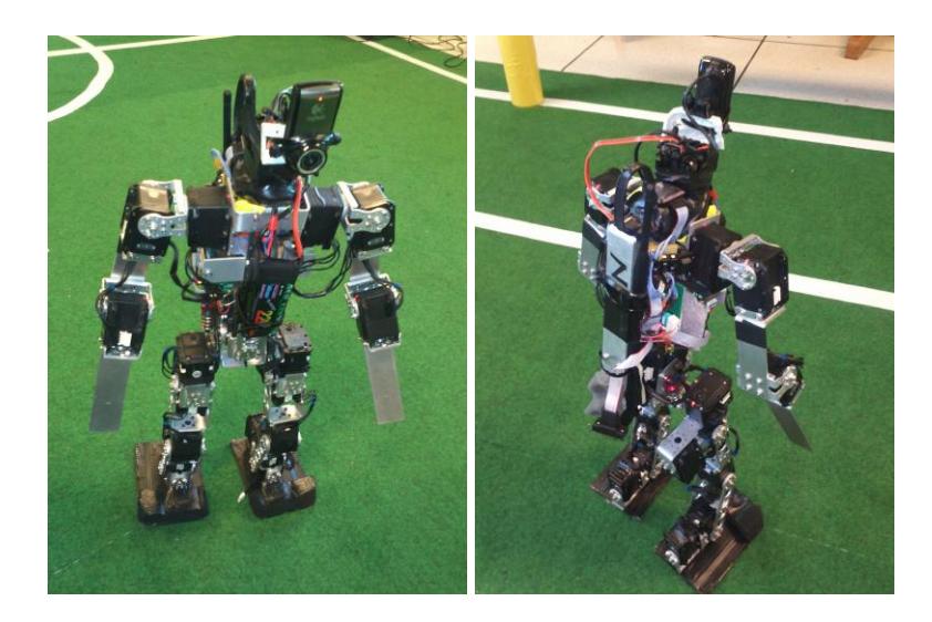 (diagram of robot structure)
