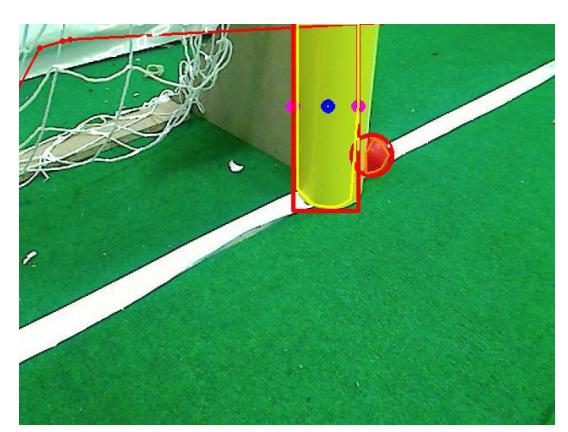 Ball perception using Newton-Taubin