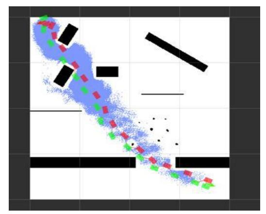 Footstep planning using implemented module of