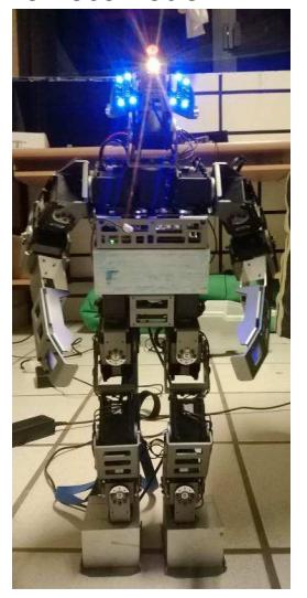 Fig 1 Mechanical Desing of Falconbots