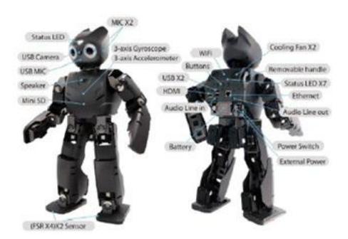 DARwIn-OP's components.