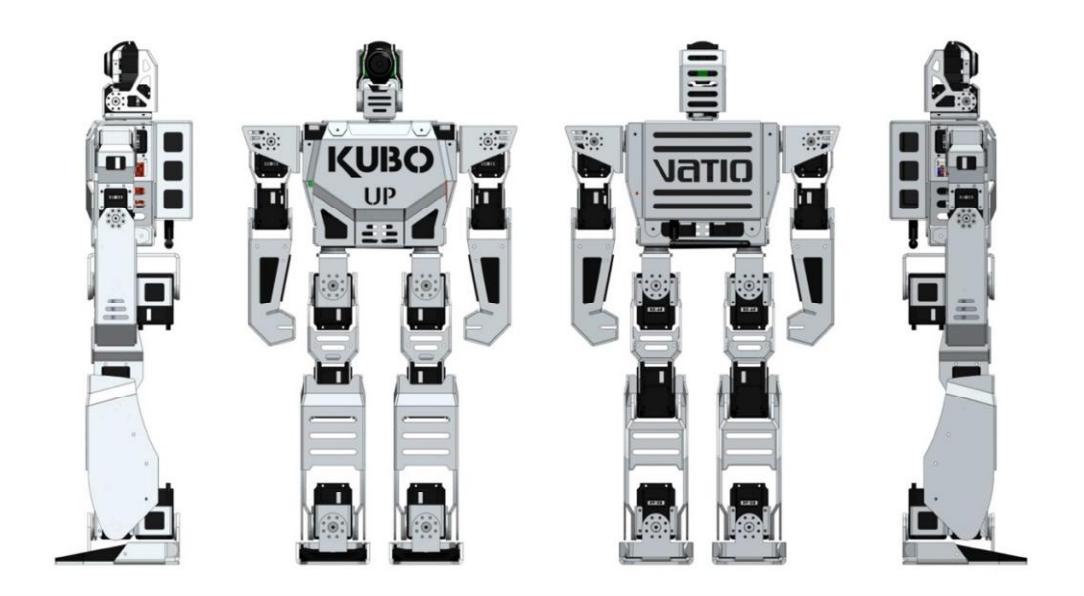 Fig. 1. VATIO-UP Humanoid Robot